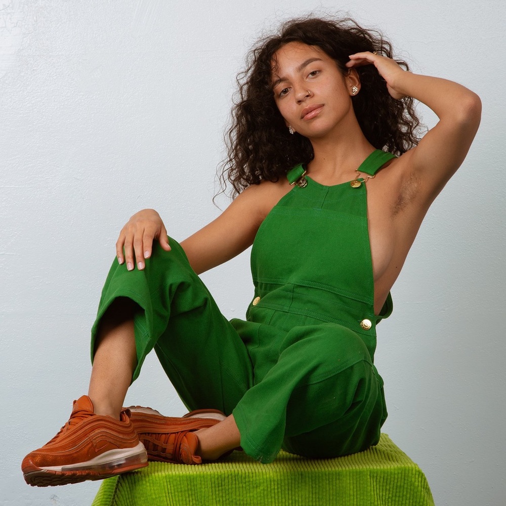 Big Bud Press Forest Green Overalls | SMALL - Sold Out! 🍃🥬☘️🍀💚✅